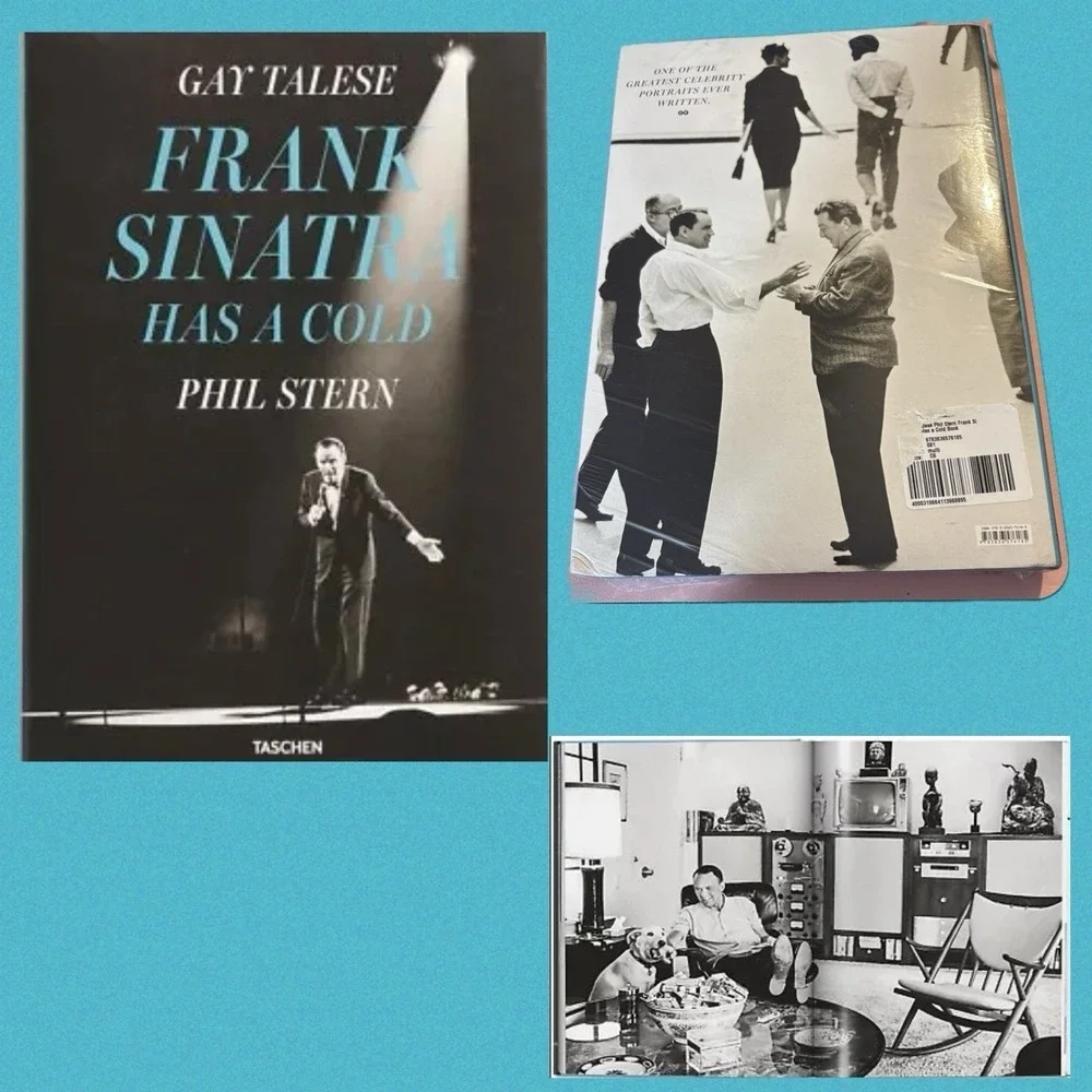 Frank Sinatra Has A Cold By Gay Talese Photographer Phil Stern Hardcover Book